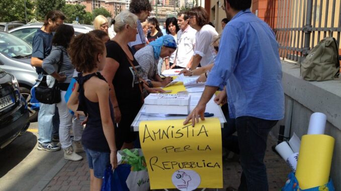 Partito Radicale amnistia marassi 2011