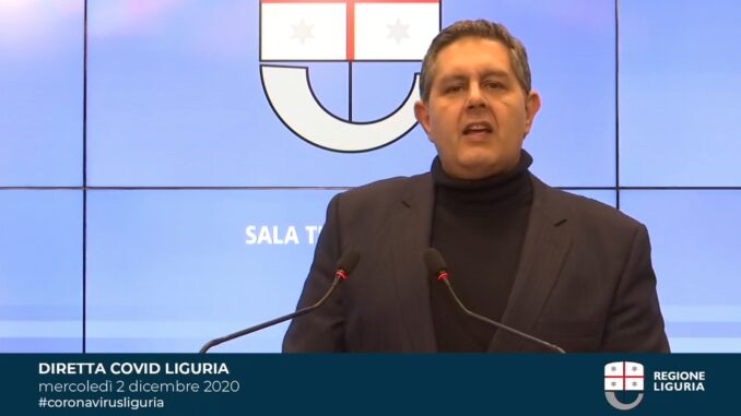 Regione Liguria -Toti - 2 dicembre 2020
