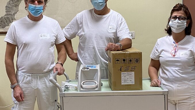 Rotary donazione ospedale albenga