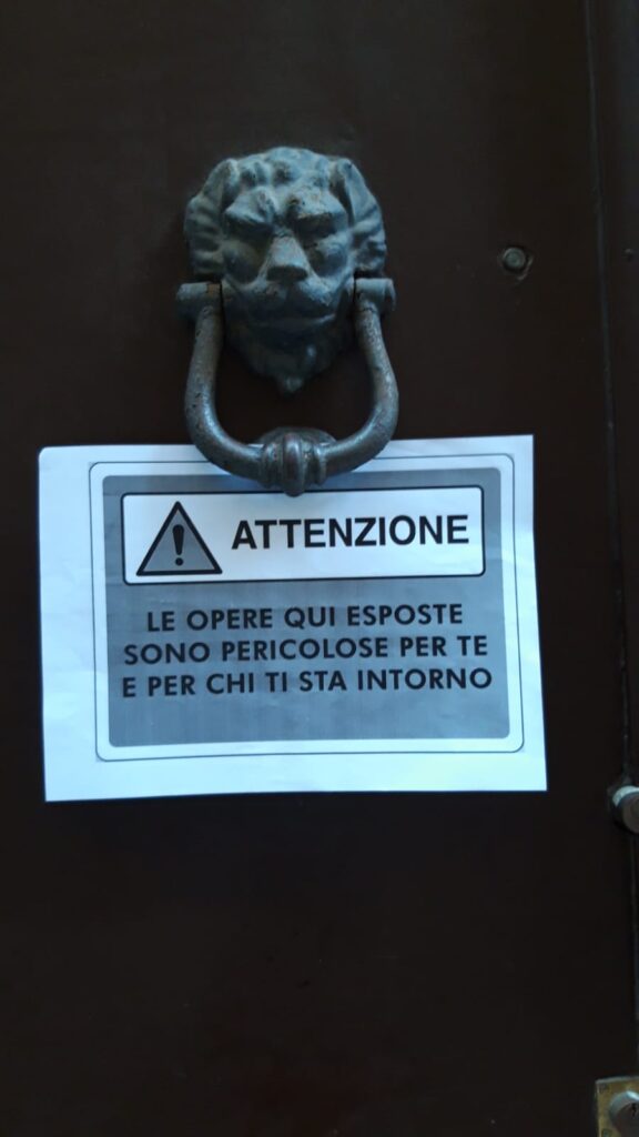 Savona cultura in piazza - avvisi pericolo (2)