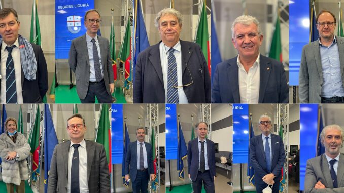 i direttori generali delle aziende sanitarie Liguria