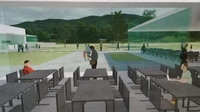 polo scolastico Albenga rendering