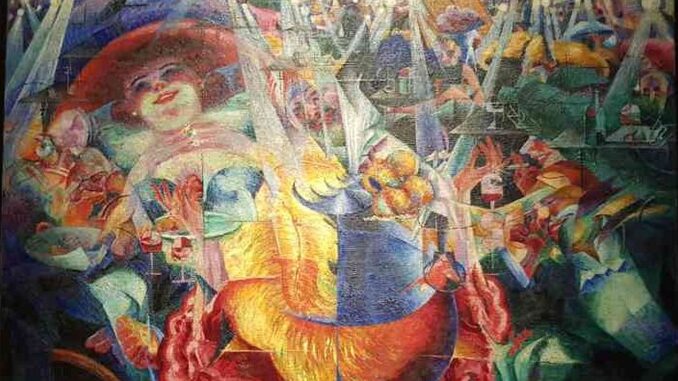 La risata - Boccioni - part