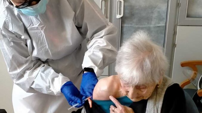 Opera Pia Siccardi Vaccinazione Giovanna Pastorino