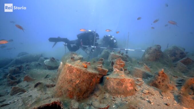 Rai Storia - nave romana Albenga