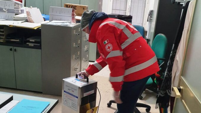 Sanificazione Comune di Ceriale