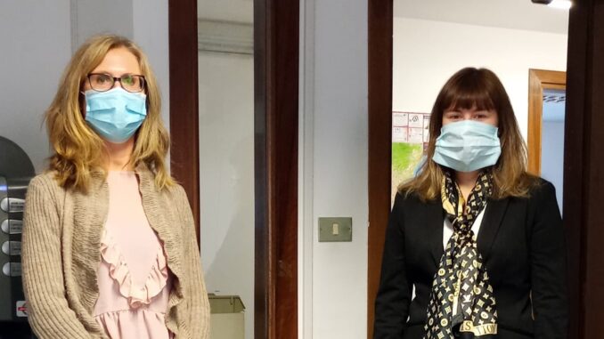 Savona - assessore Doriana Rodino e Mara Freccero