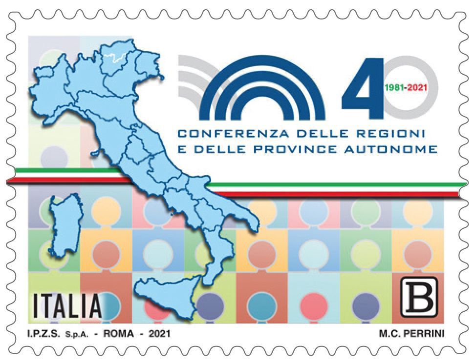 francobollo Conferenza Regioni