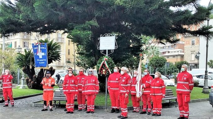Croce rossa Alassio commemorazione caduti in Congo