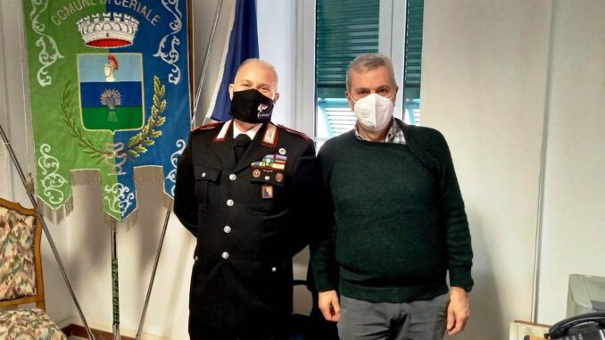 Incontro comandante carabinieri Ceriale