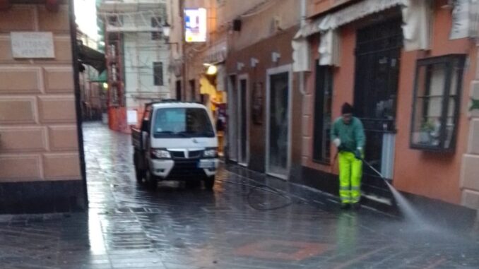 Lavaggio Centro Storico Loano