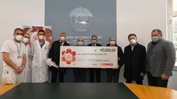 Liguria Conad donazione al Gaslini 01