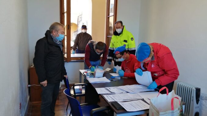 distribuzione buoni spesa ad Albenga