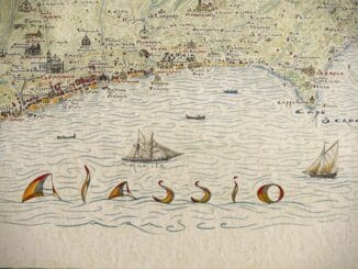 Giovanni Pazzano mappa storica di Alassio