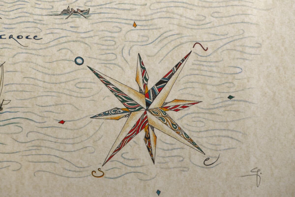 Giovanni Pazzano mappa storica di Alassio