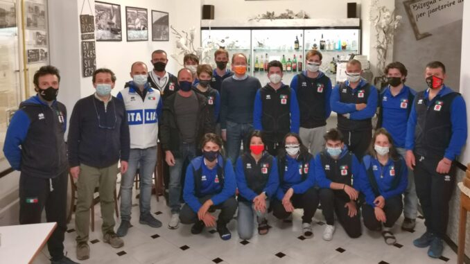 Nazionale Mtb di Celestino in ritiro ad Andora