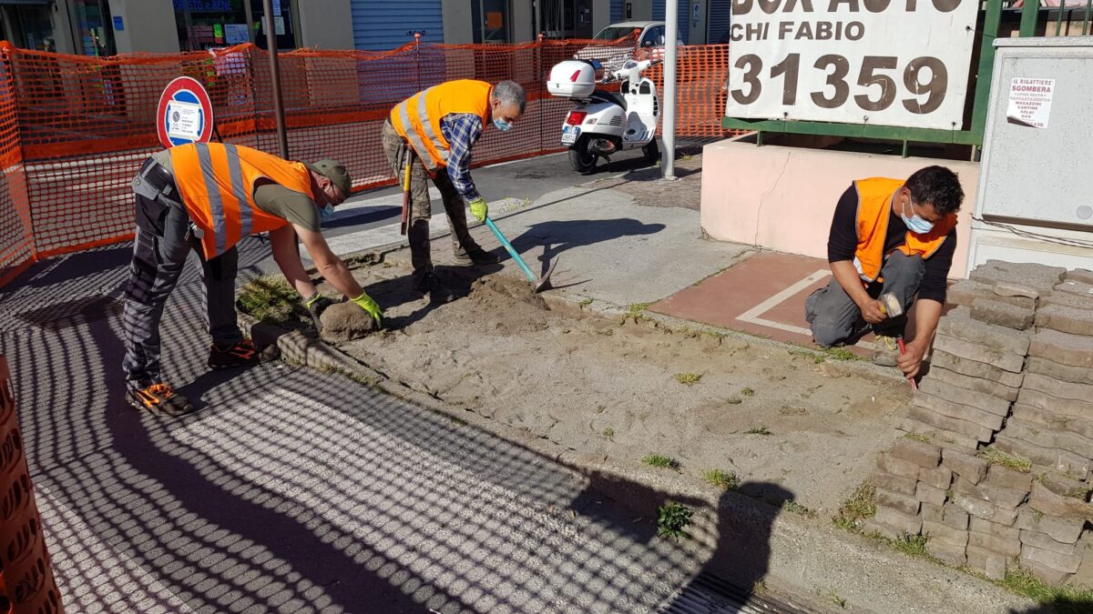 Peba Albenga - intervento viale Liguria