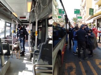 Polizia Locale controlli bus