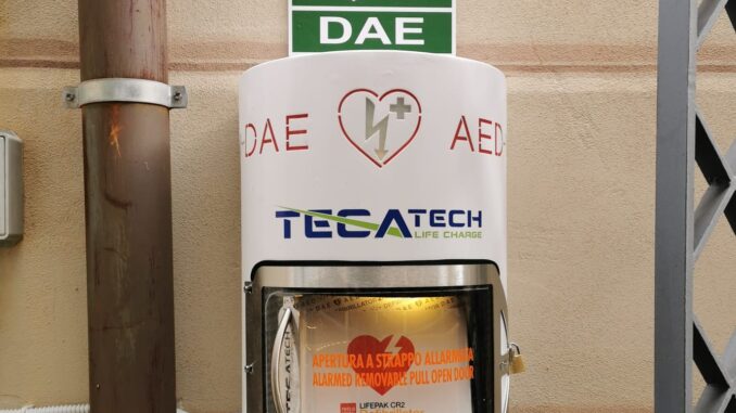 farmacia S. Ambrogio ad Alassio defibrillatore