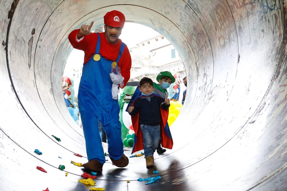 Marco e Super Mario_Make-A-Wish Italia