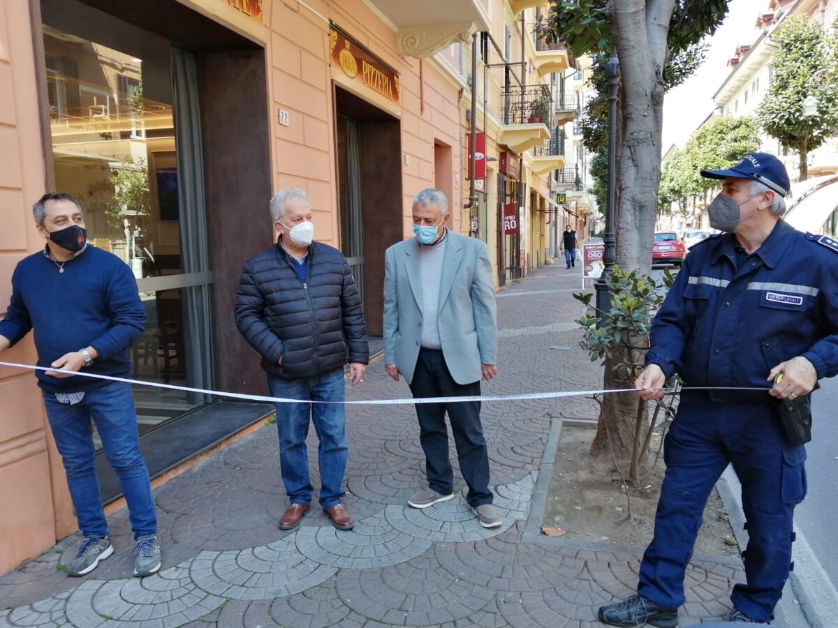 Albenga misurazione suolo pubblico