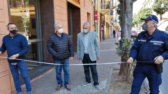 Albenga misurazione suolo pubblico