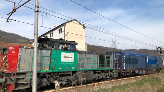 Italiana Coke, coke via ferrovia, aprile 2021