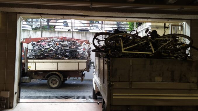 rottamazione biciclette ad Albenga