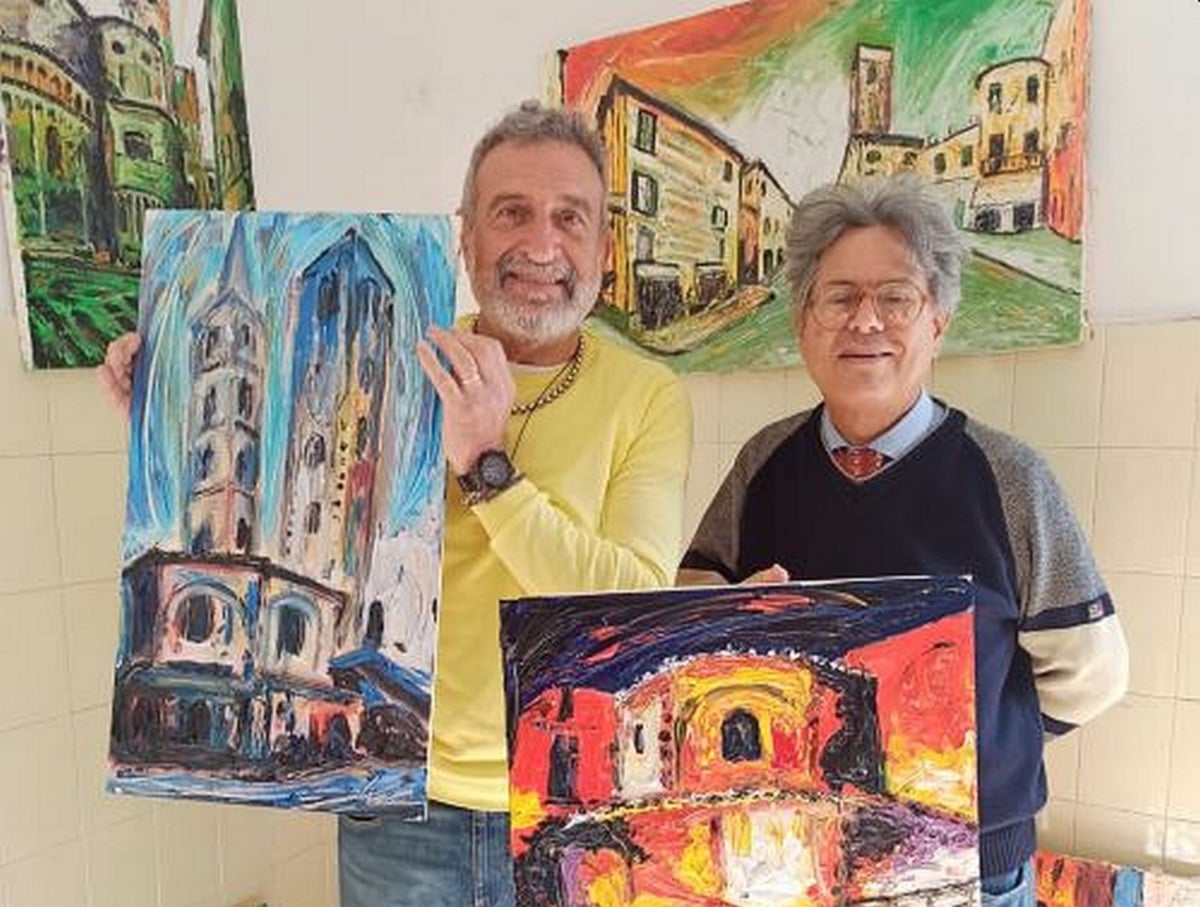 Sergio Giusto e Claudio Almanzi