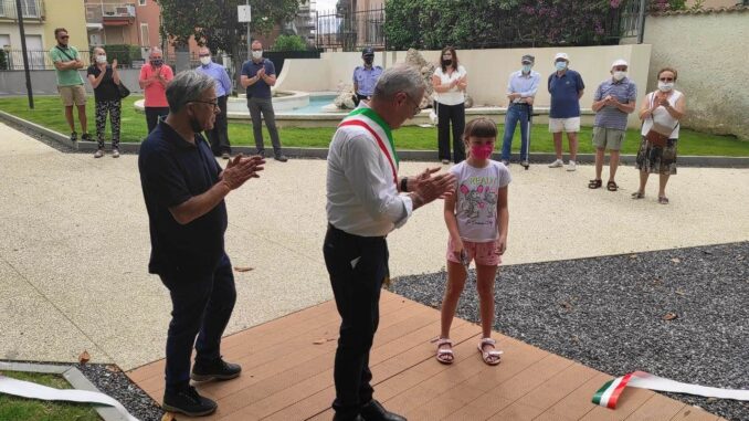 Ceriale inaugurazione parco Sasso