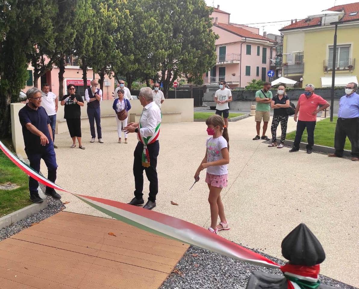 Ceriale inaugurazione parco Sasso