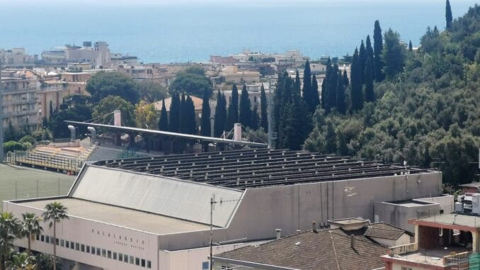Tetto Palazzetto Alassio