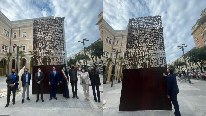Toti Savona monumento a Sandro Pertini