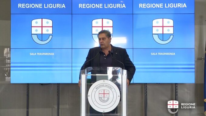 Toti in Regione Liguria