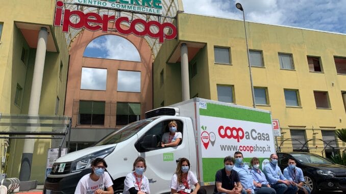 partenza Albenga coop a casa