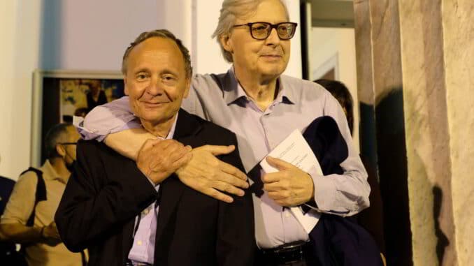 Roberto Bosi e Vittorio Sgarbi
