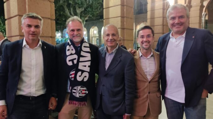 Garavaglia a Savona con Lettieri e Schirru