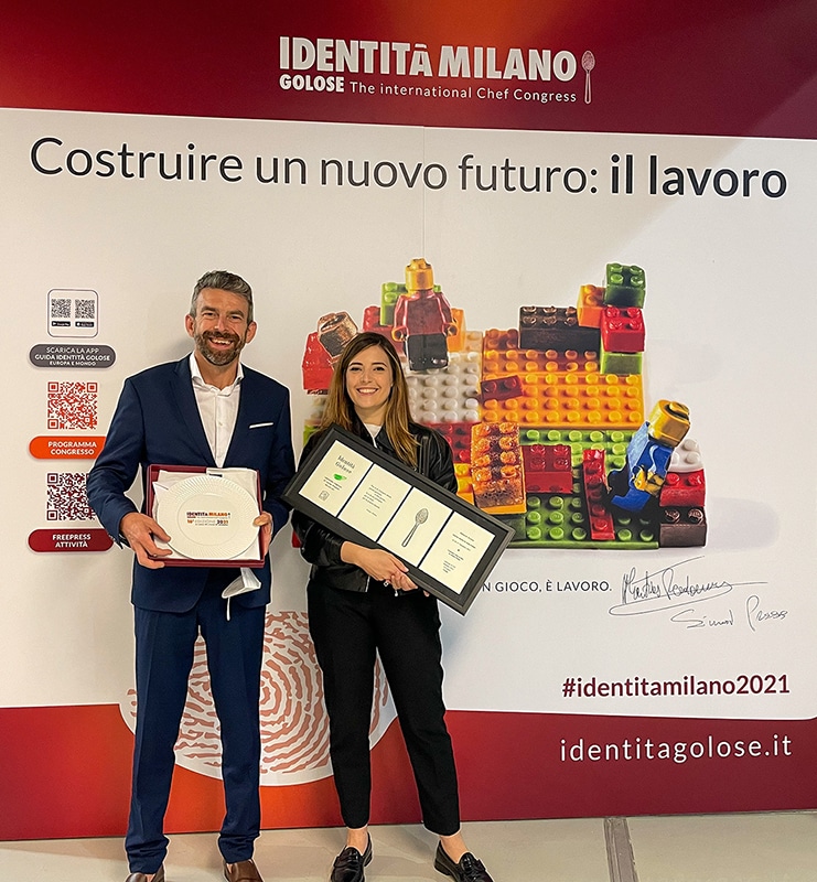 Giorgio Servetto e Francesca Ricci a Identita Golose 2021