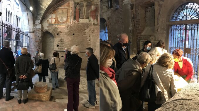 Rotary Club Albenga visita guidata della Loggia Comunale