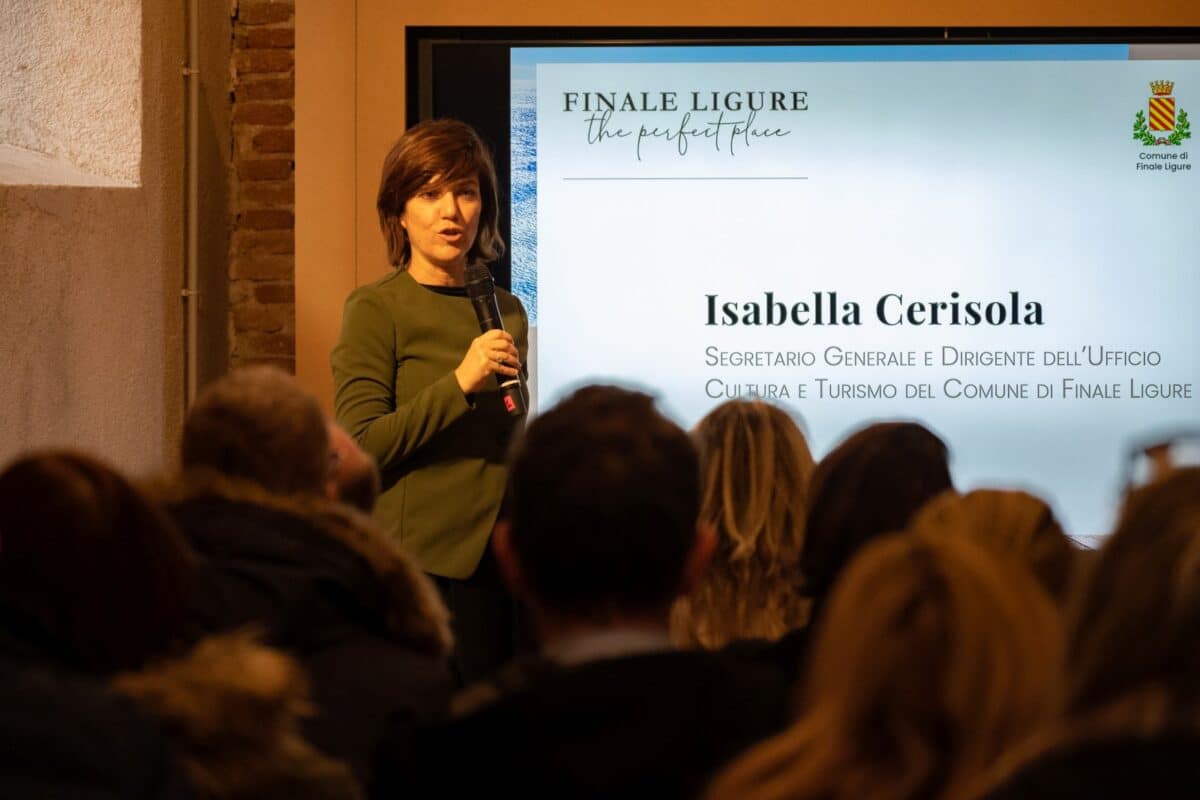 Presentazione piano strategico turismo Finale Isabella Cerisola