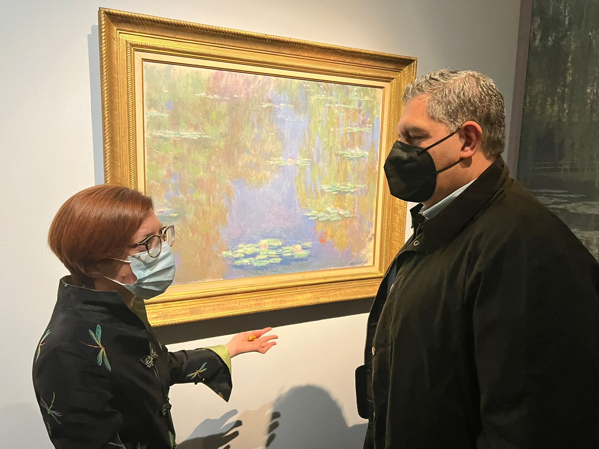 Toti a inaugurazione mostra Monet a Palazzo Ducale 02