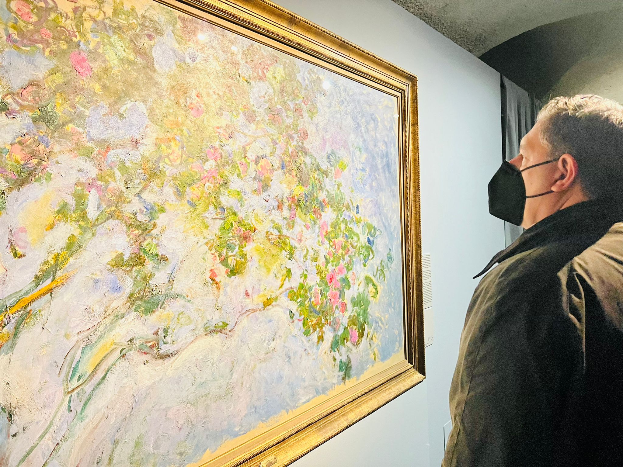 Toti a inaugurazione mostra Monet a Palazzo Ducale 03