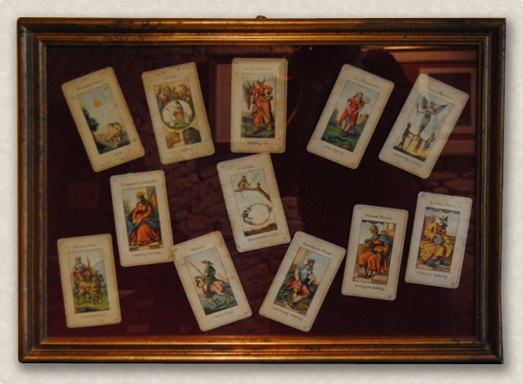 Antichi Tarocchi divinatori 1840 circa