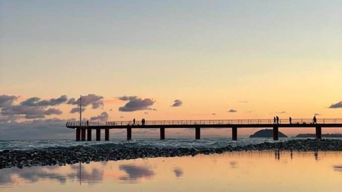 Ceriale pontile panorama