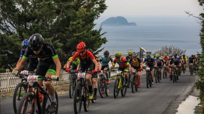 Una delle passate edizioni della Gran Fondo del Muretto di Alassio MTB