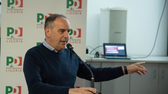 Il segretario PD Liguria Davide Natale