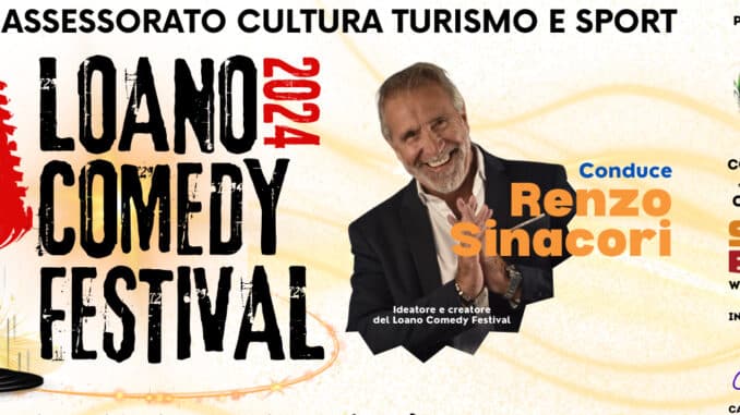Locandina del Loano Comedy Festival 2024