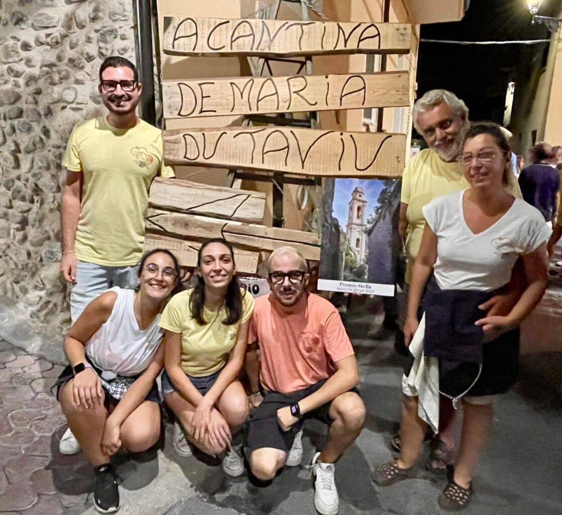 "A Cantina de Maria du Taviu" la vincitrice del Premio "Stella" Miglior Cantina della Sagra du Burgu 2024