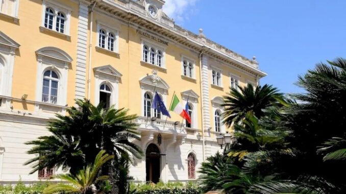 il palazzo del Comuni di Alassio