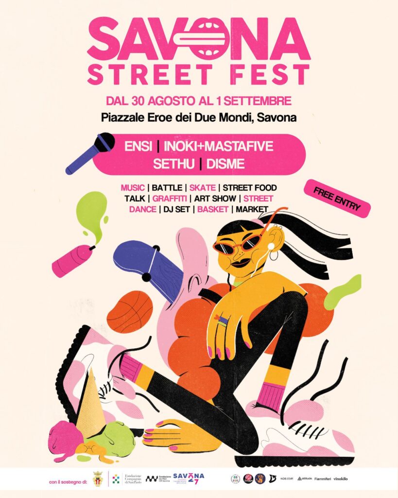 La locandina del Savona Street Fest 2024